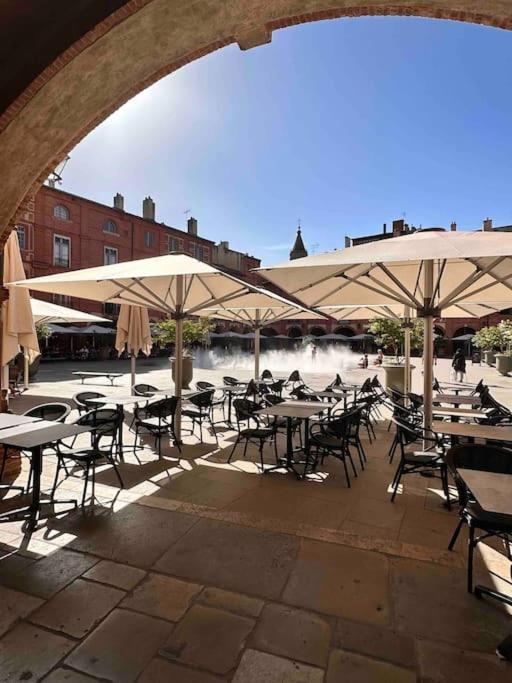 Charmant Studio 1- Hyper Centre - Coeur De Montauban-Tous Commerces A Pied Exterior foto
